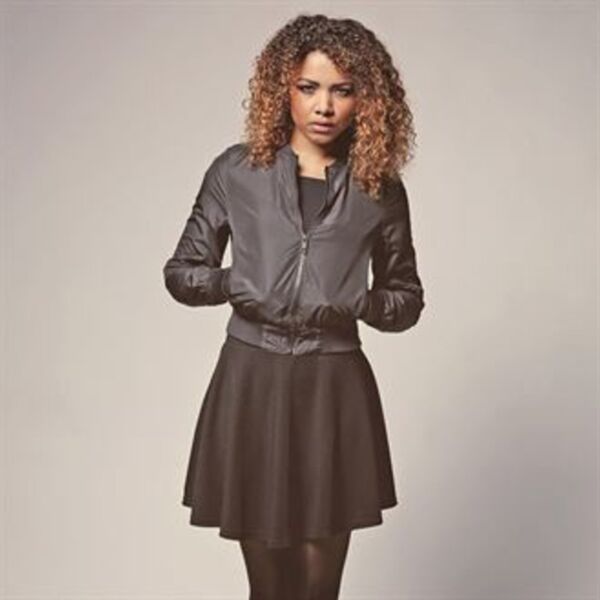 Nina - Ladies waffle jacquard skirt Thumbnail