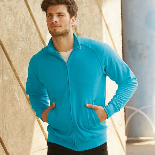 Fruit of the Loom Lightweight Sweat Jacket (Popular) Thumbnail