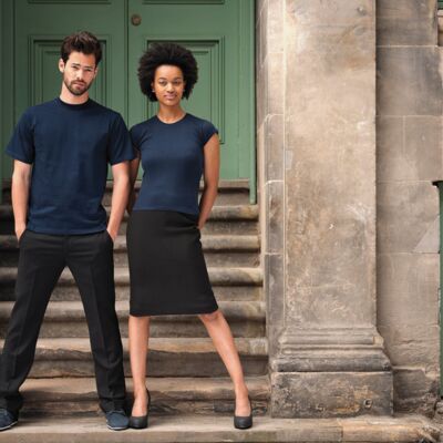 Women's crew neck fitted t-shirt Thumbnail