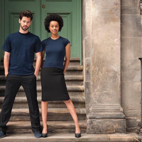 Women's crew neck fitted t-shirt Thumbnail