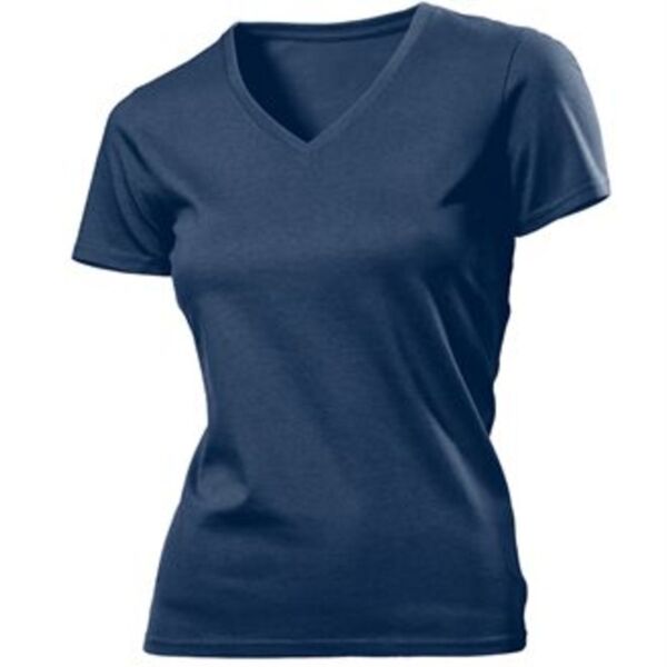 Tagless Organic Women's V-Neck T-shirt Thumbnail