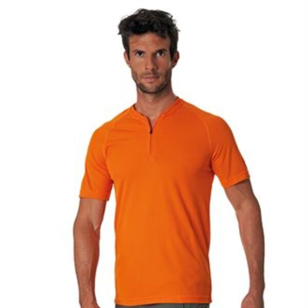 Zip Neck T-Shirt Thumbnail