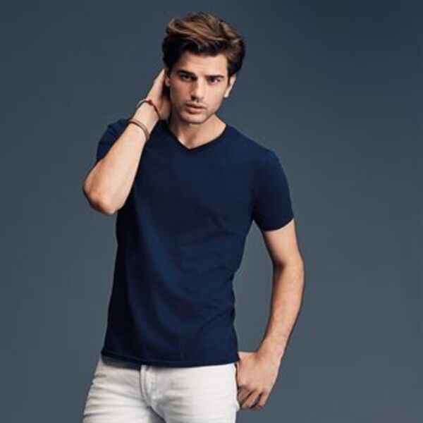 Anvil V Neck Fashion Tee Thumbnail