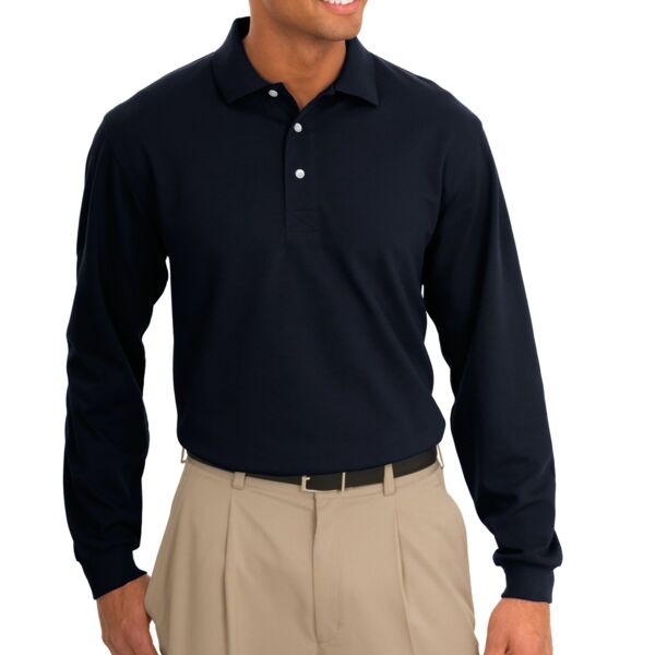 Rapid Dry&#153; Long Sleeve Polo Thumbnail