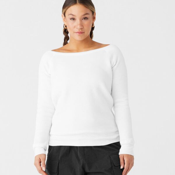 Triblend Slouchy Wideneck Sweatshirt Thumbnail