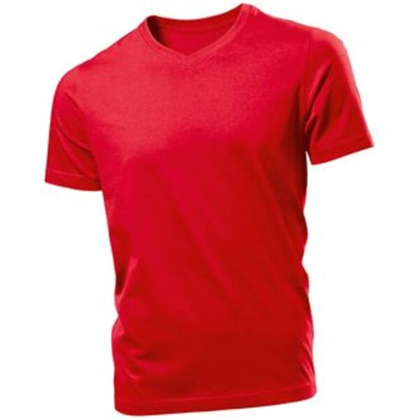 Tagless Organic Men's V-Neck T Thumbnail