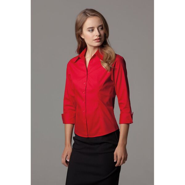 Corporate Oxford shirt ¾ sleeved womens Thumbnail