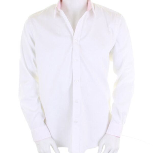 Contrast Premium Oxford Shirt Long Sleeve Thumbnail
