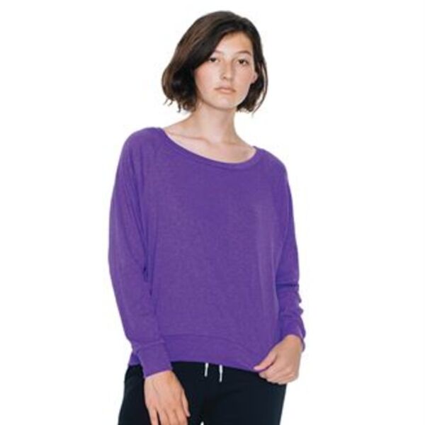 Tri-Blend Rib Light Weight Raglan Pullover Thumbnail