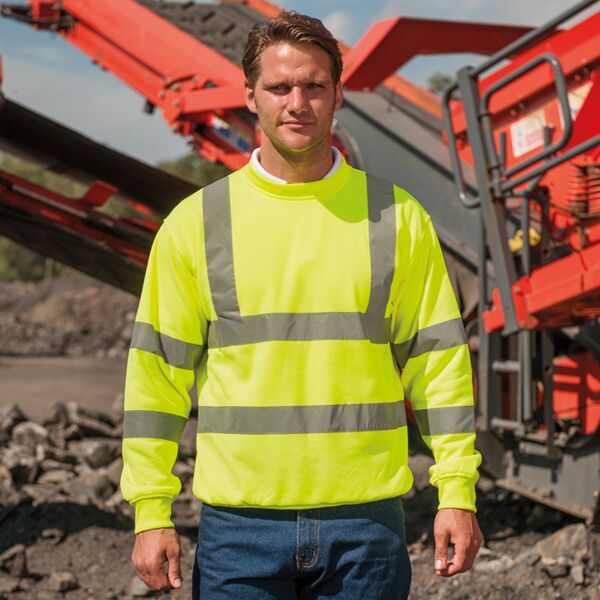 High visibility sweatshirt Thumbnail