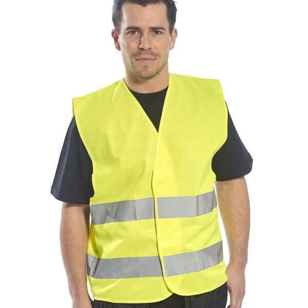 Hi-vis two band vest (C474) Thumbnail