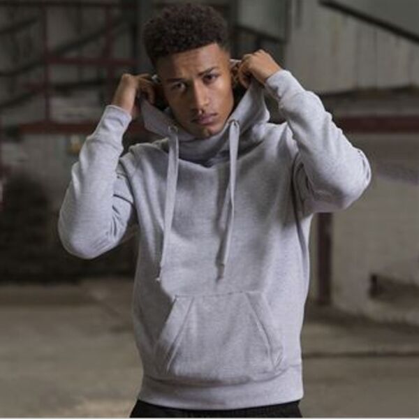 Cross neck hoodie Thumbnail