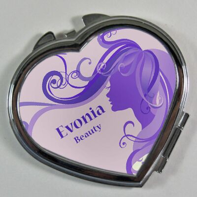 Heart Shape Mirror ( With box ) Thumbnail