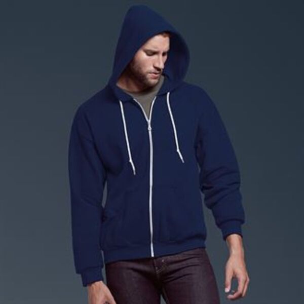 Anvil full zip hooded sweat Thumbnail