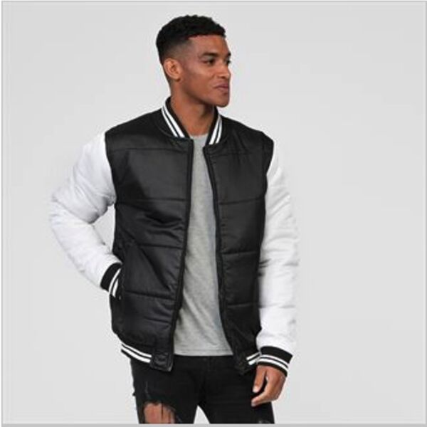 Varsity puffer jacket Thumbnail