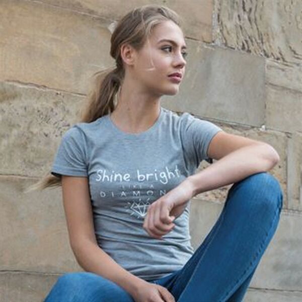 Girlie triblend T Thumbnail