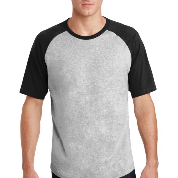 Next Level Unisex Contrast Cotton Raglan T-Shirt Thumbnail