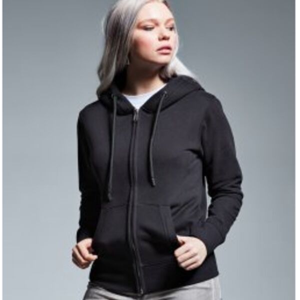 Anthem Ladies Organic Full Zip Hoodie Thumbnail